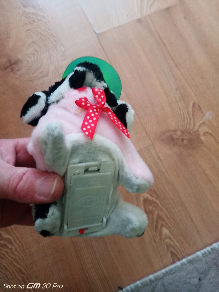 Oyuncak köpek pilli sadece gözleri ışıklı - 3