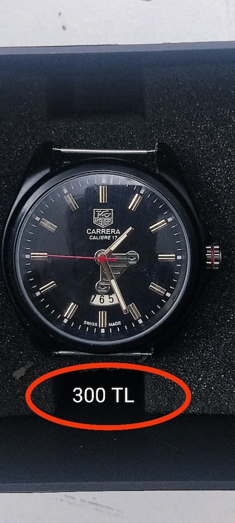 KOL SAATİ + YENİ PİL. KORDON FİYATINA. KUSURSUZ 300 TL - 3