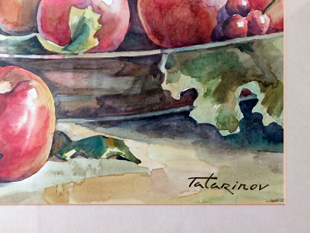 Antika Tablo “Tatarinov” imzalı - 9