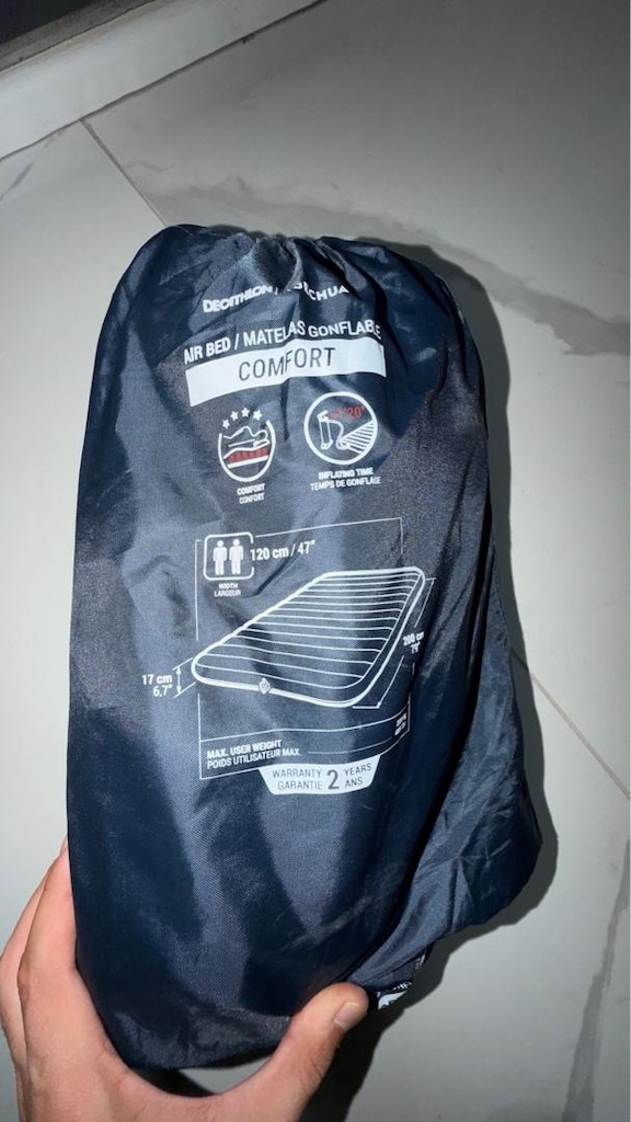 Quechua Air Comfort 2 Kişilik Şişme Kamp Yatağı 200x120 cm - 3