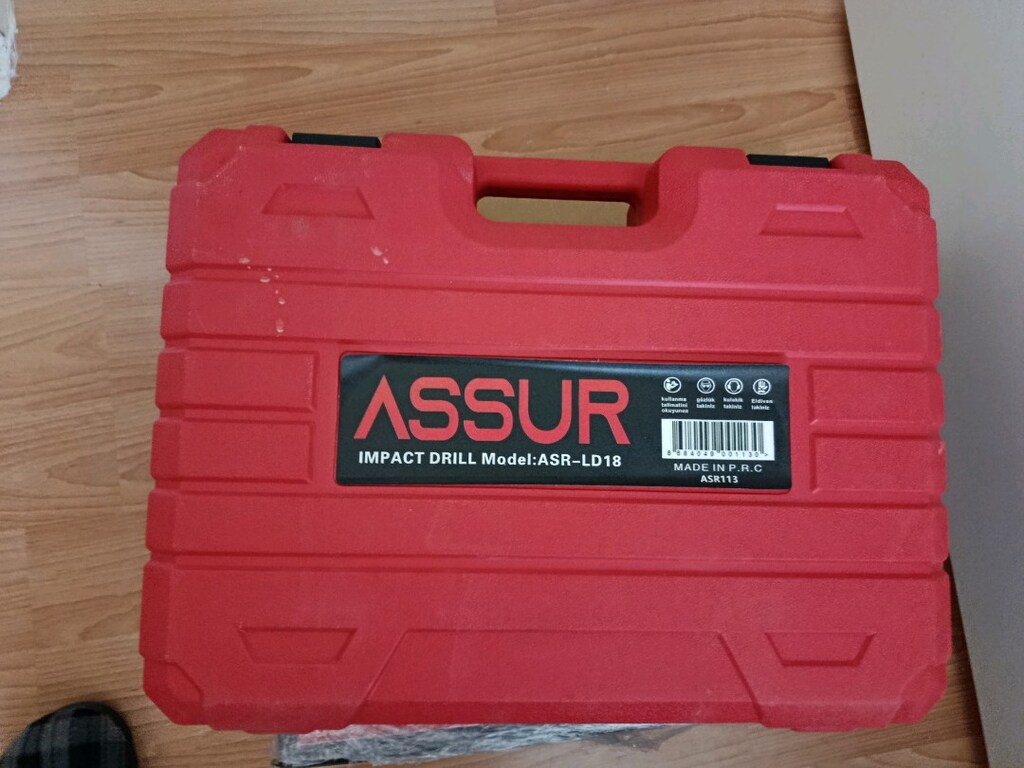 Assur ASR113 21 V 2.0 AH 800 NM Şarjlı Somun Sıkma Sökme Kırmızı - 2