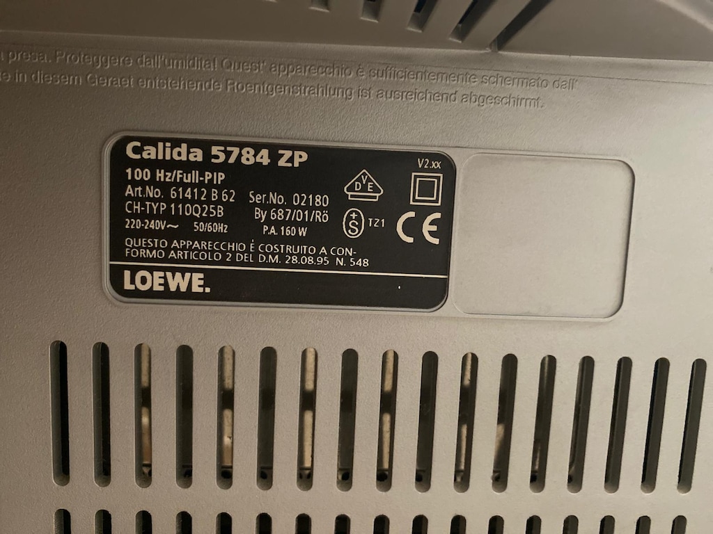 LOEWE CALİDA 5784 ZP Tüplü TV ilk Sahibinden - 6