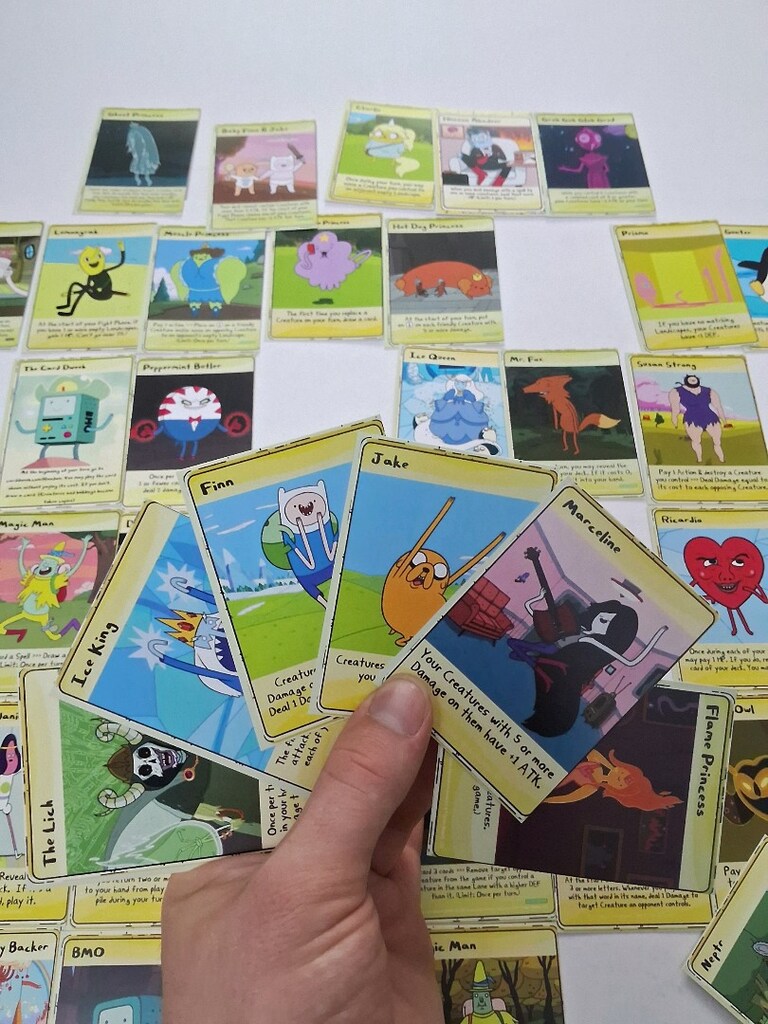 İngilizce Adventure Time Card Wars Hero Destesi 55 Kart - 3