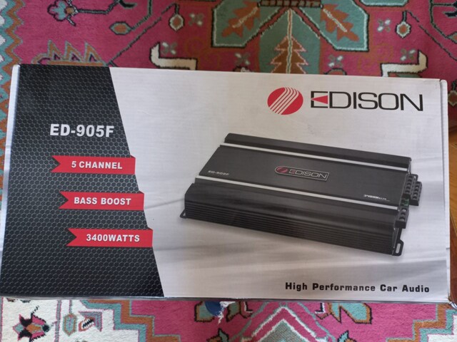 EDİSON ED-905F 5 KANAL 3400WATT AMFİ