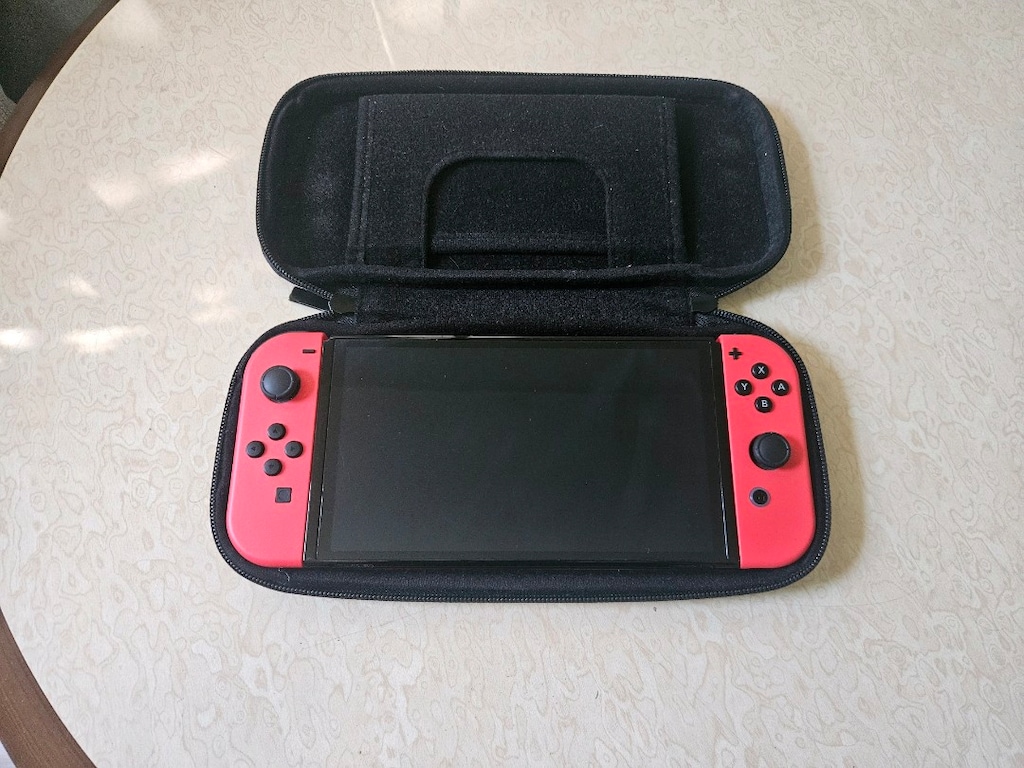 Nintendo Switch OLED Çipli tertemiz Mario Red - 4