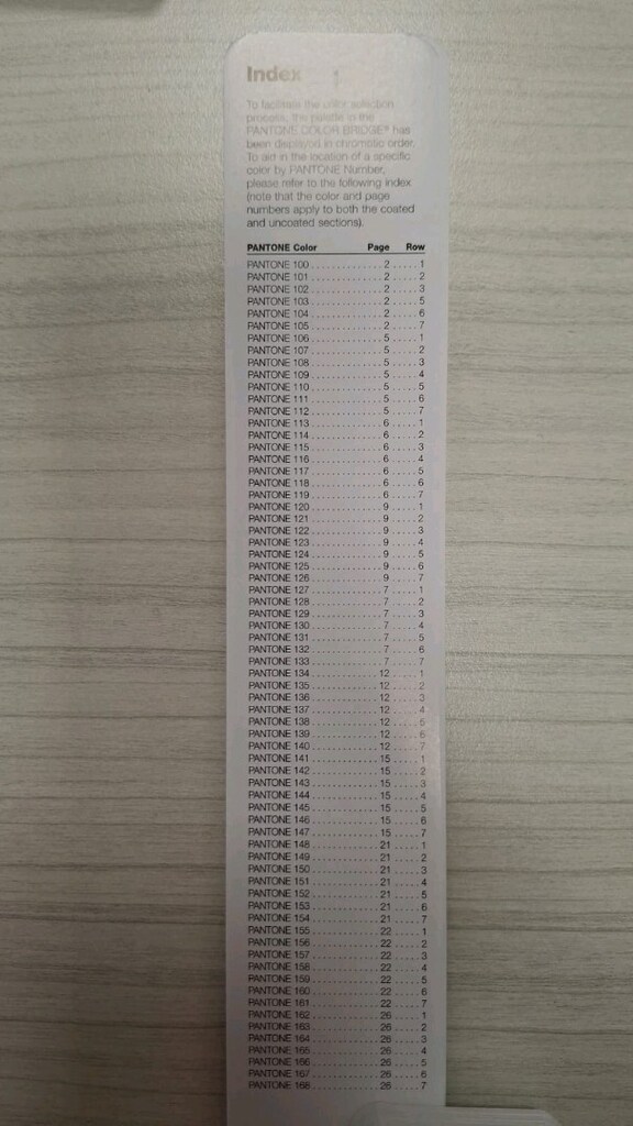 Pantone Color Bridge Coated - 6