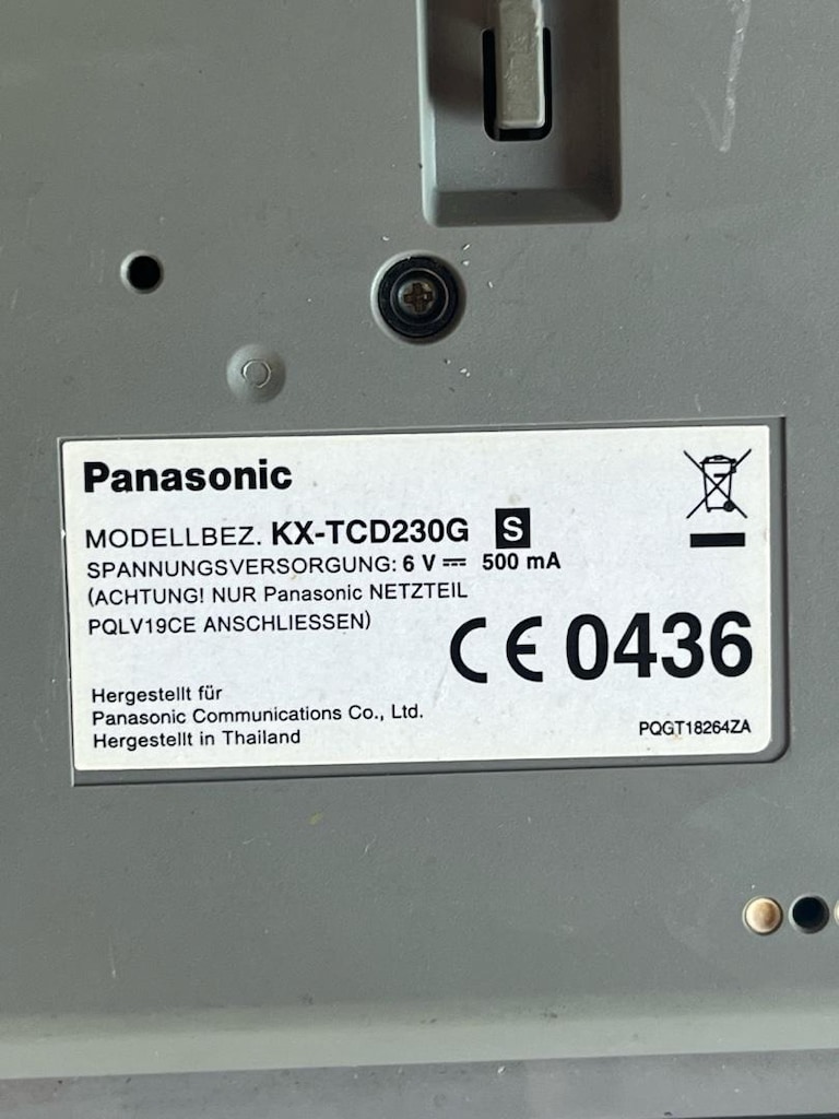 Panasonic KX-TCD230G Ev Telefonu - 7
