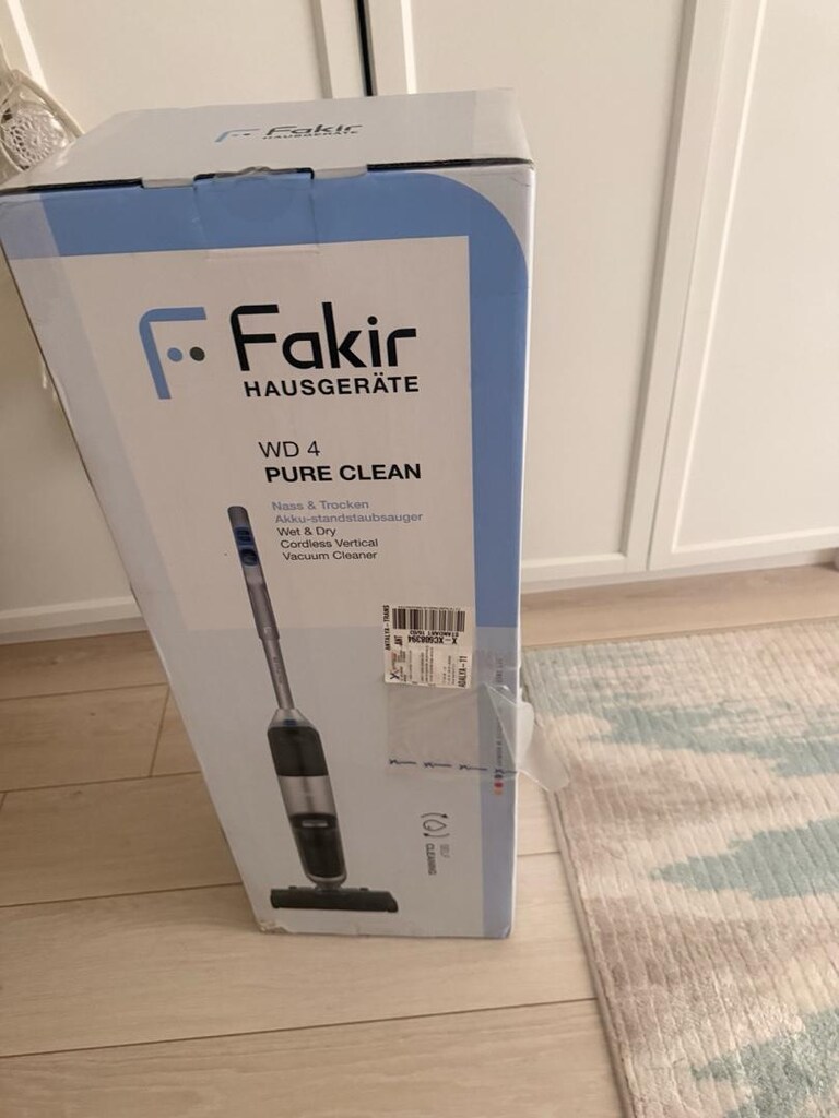 Fakir Wd 4 Pure Clean Islak Kuru Dikey Şarjlı Süpürge 0.76 L Toz Hazne - 2
