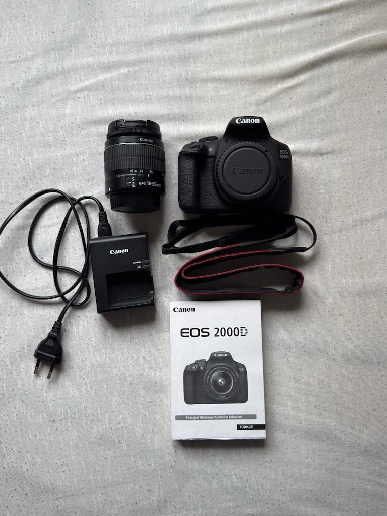 Canon EOS 2000D sıfıra yakın kapalı kutu - 2