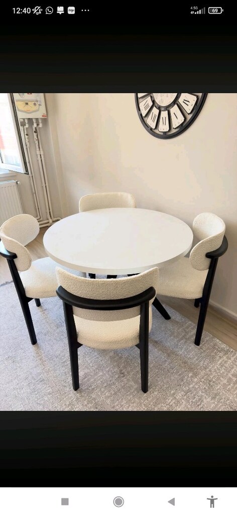 Bohem Ergonomik Yemek Masası Takımı - 3