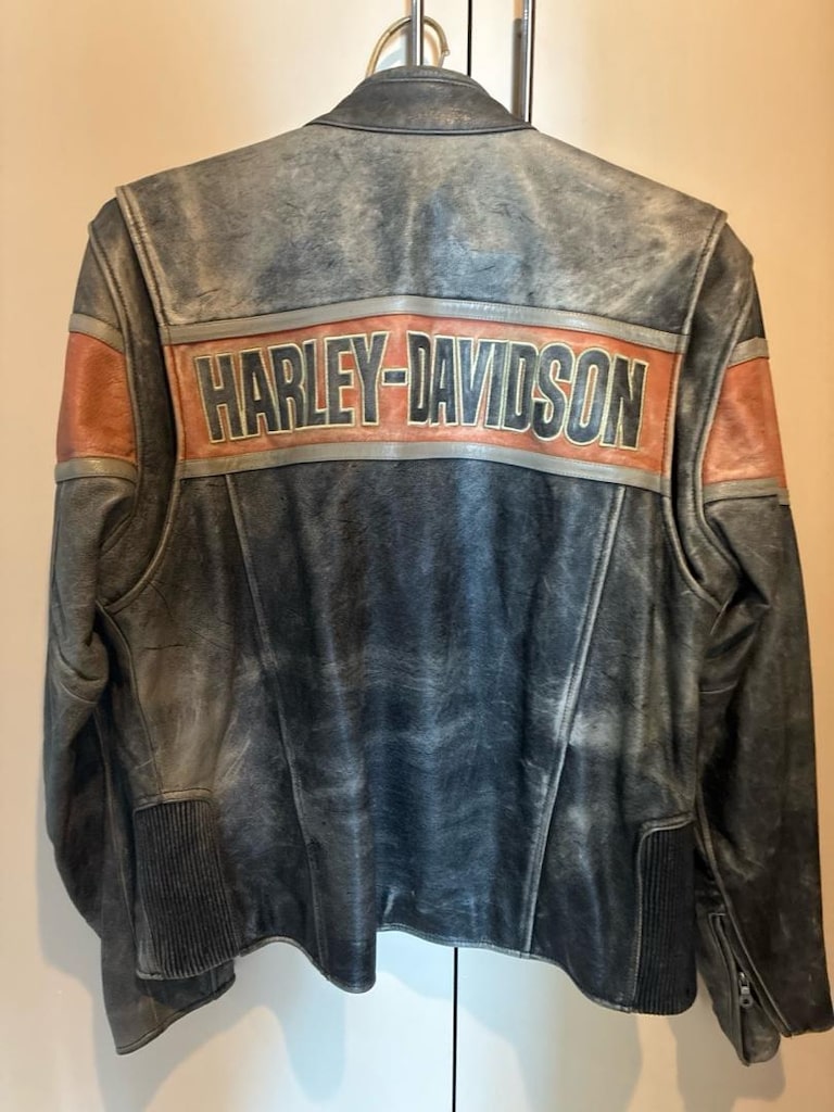 Harley Davidson, Riding Gerçek Deri Ceket - 9