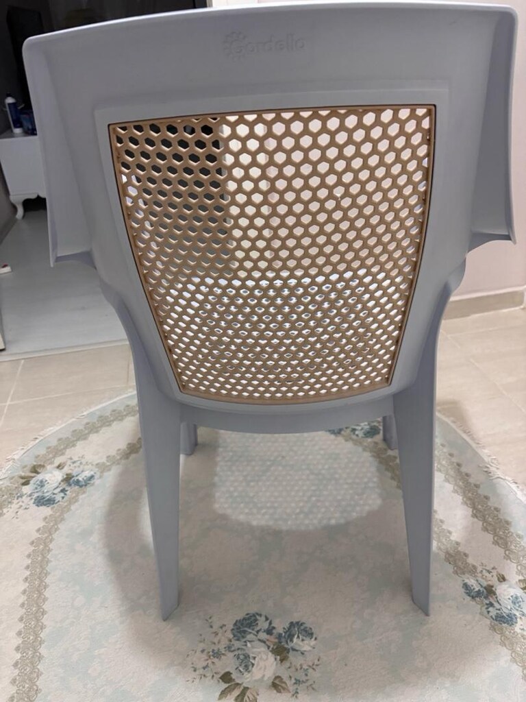 kolçaklı plastik sandalye - 4