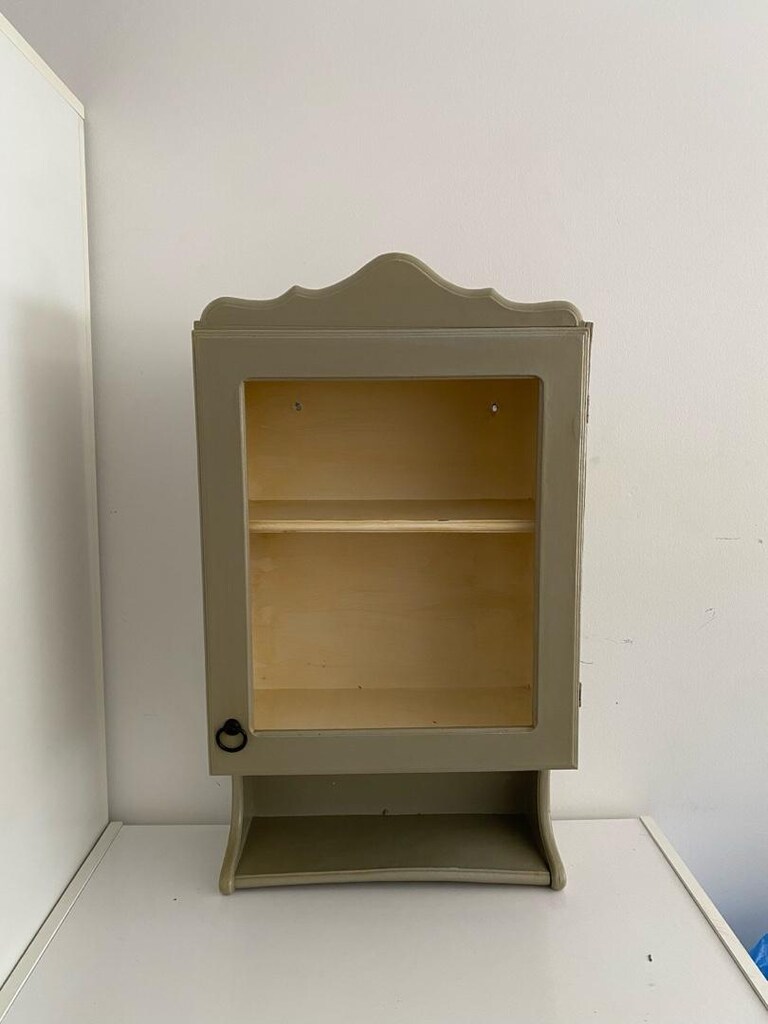 Vintage Tarz Duvar Dolabı - 2
