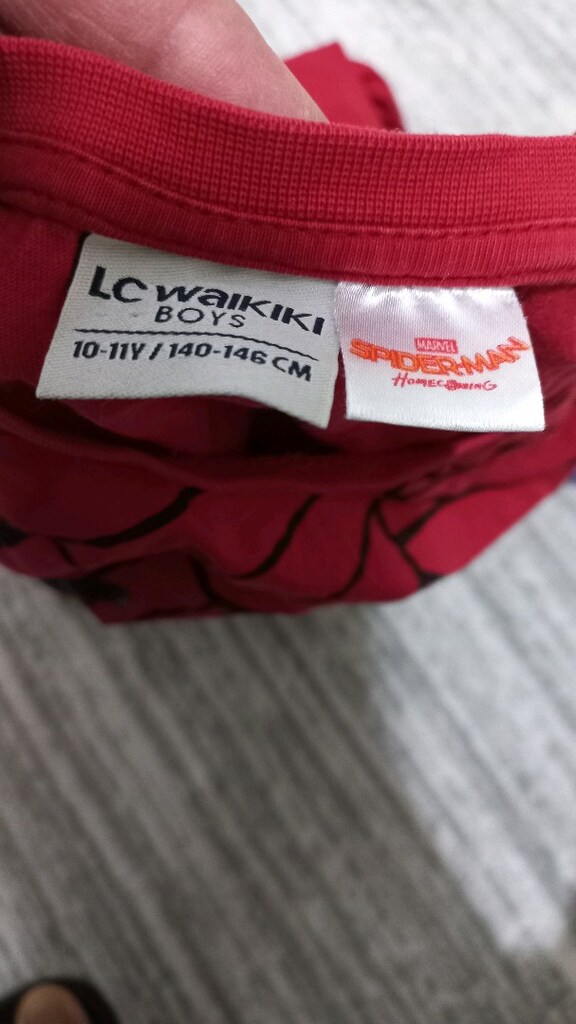 Spider-Man Desenli Kırmızı Çocuk sweatshirtü - 8