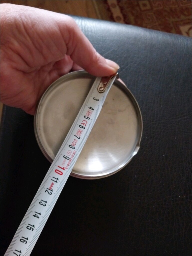 10 cm Çelik Demlik Kapağı2 Adet - 6