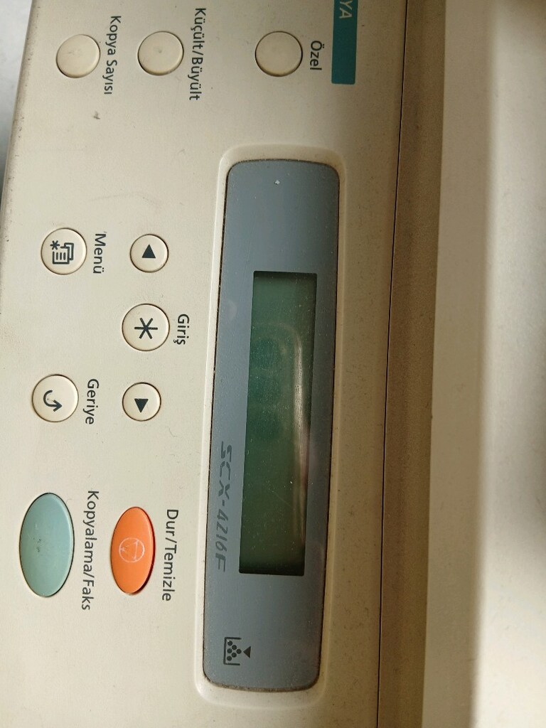 Samsung SCX 4216 F yazıcı - 3