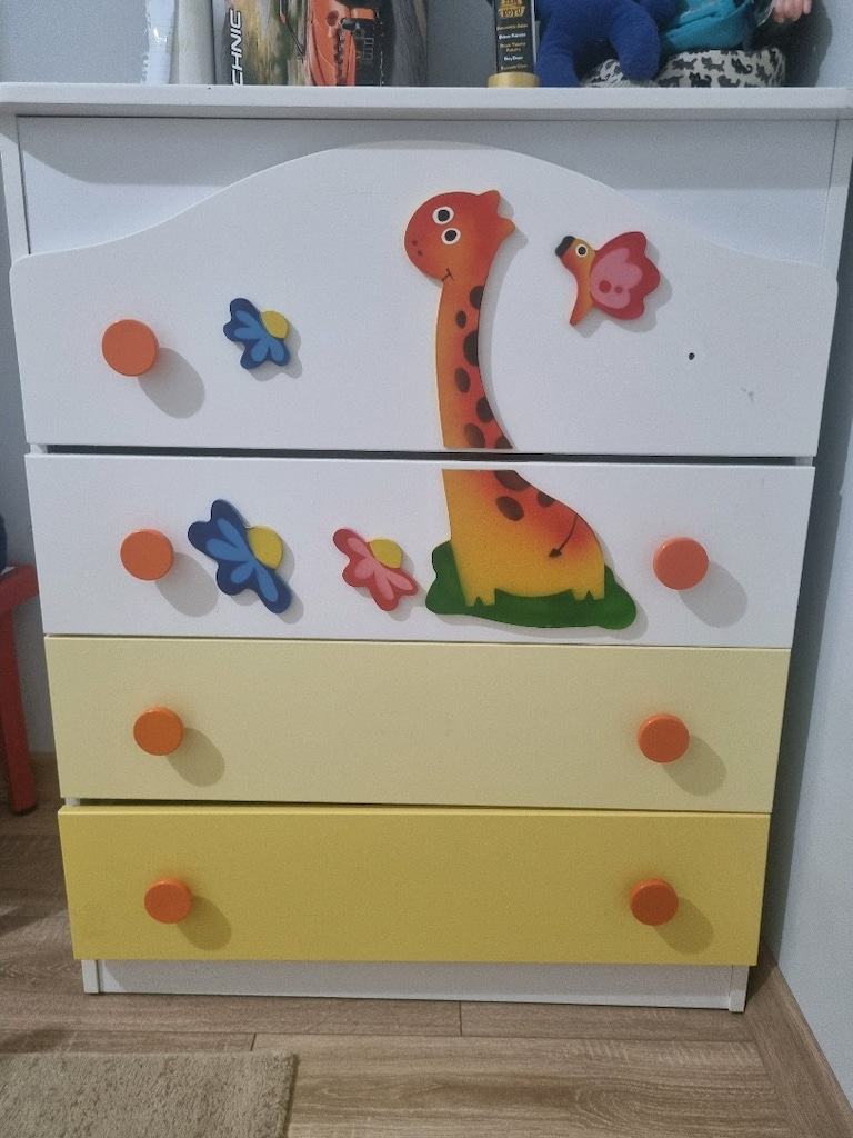 çocuk odası gardırop şifonyer - 3