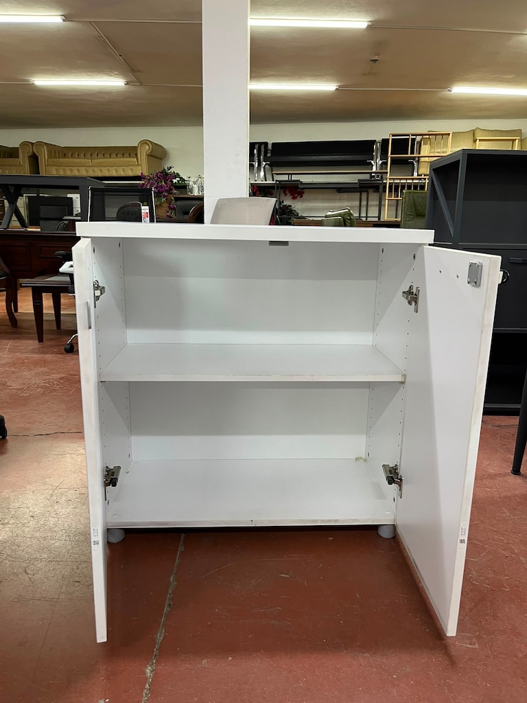 KLAS OFİS PENDİK 80x40x80 BEYAZ YARIM DOSYA DOLABI İKİNCİ EL - 3