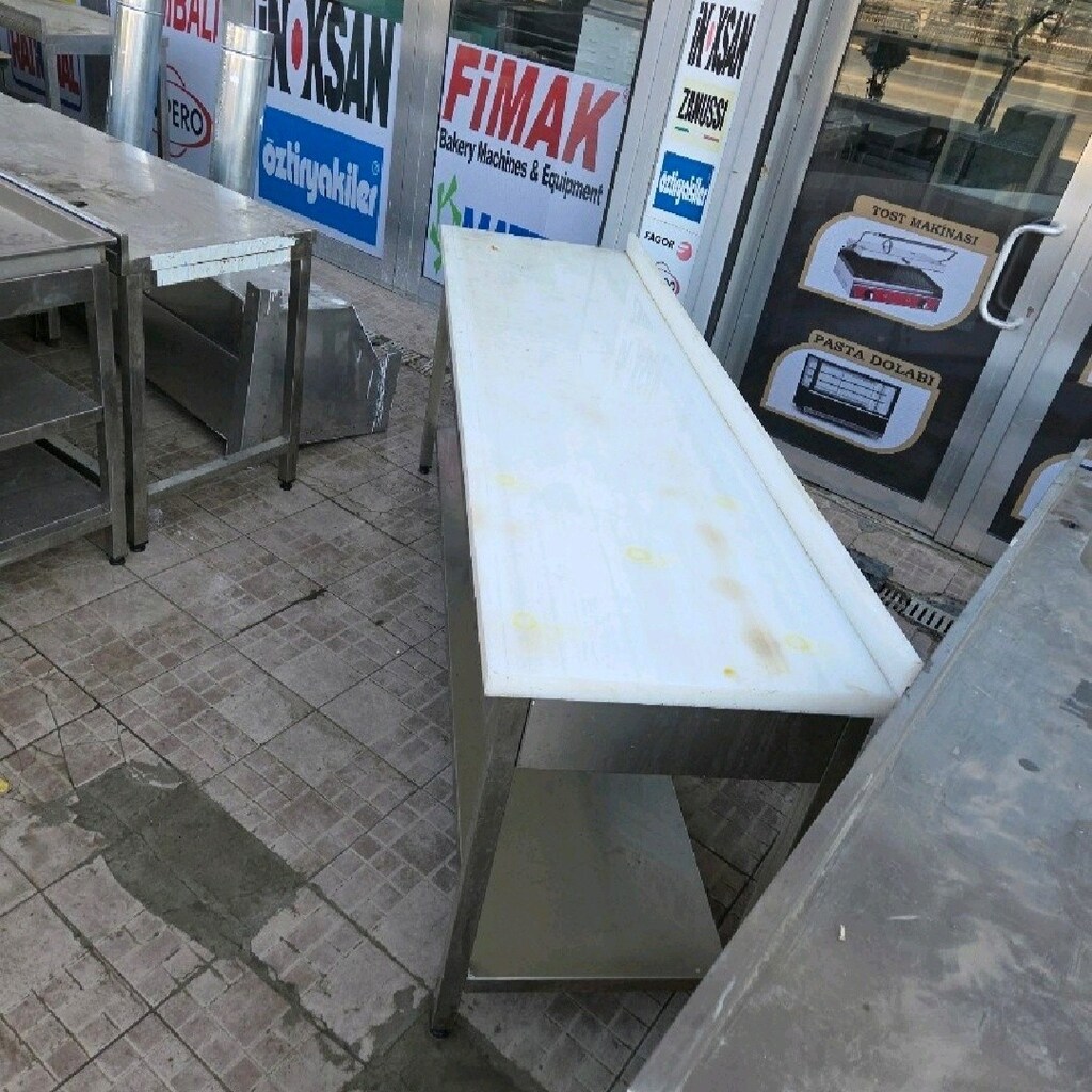 Polyemit Tezgah Endüstriyel Et Kesme Tezgahı Çalışma Tezgahı - 3