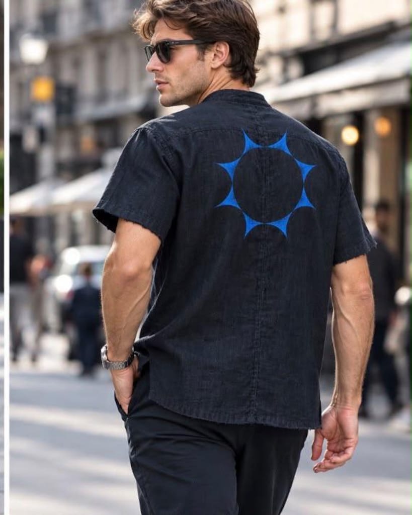 ARMANİ Siyah Desenli Pantolon - 5