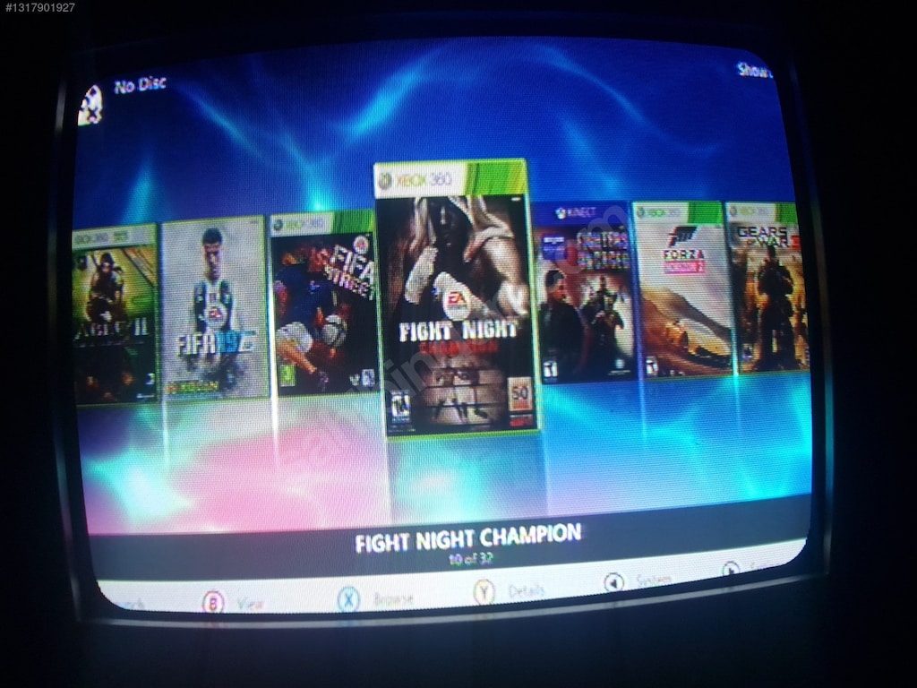 xbox 360s kutulu rhg3 kırık oyun konsolu 250gb hdd 31 oyun 360 s - 6