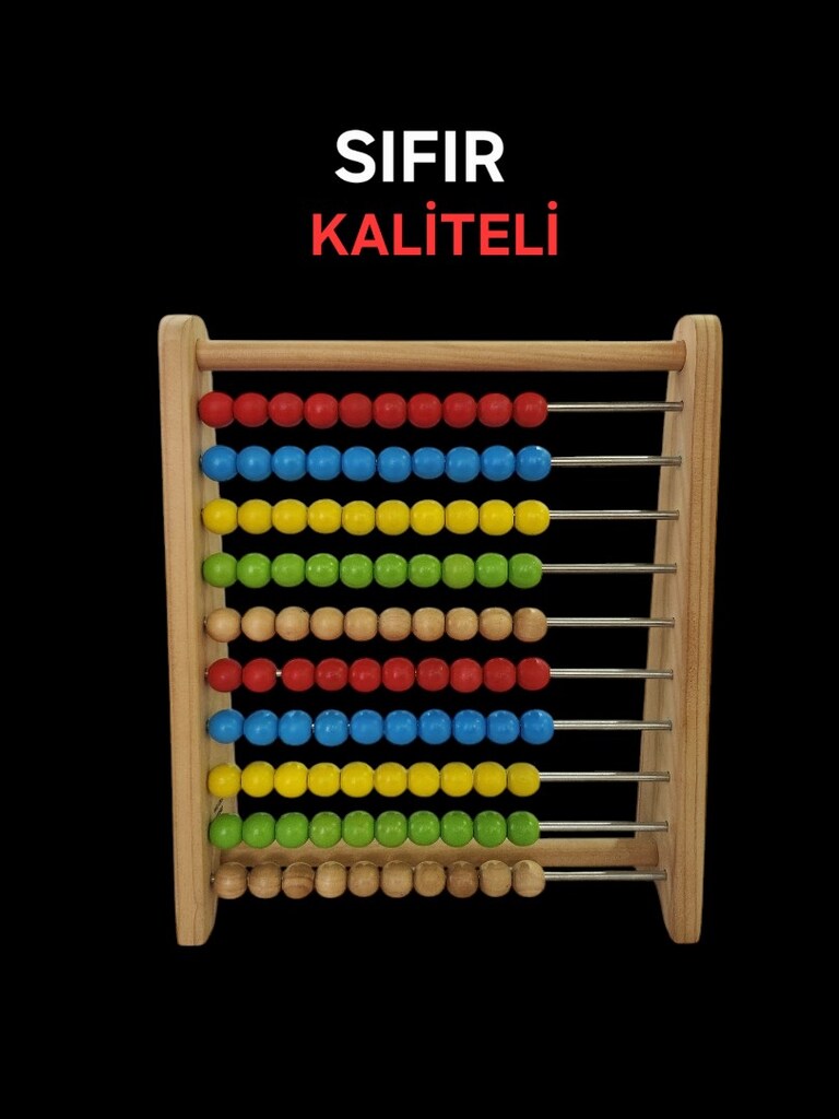 SIFIR KALİTELİ AHŞAP BÜYÜK ABAKÜS - 5