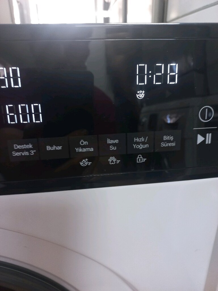 Sıfırdan Farksız 3 Yıllık Vifi Bağlantılı Grunding Çamaşır Makinesi! - 17