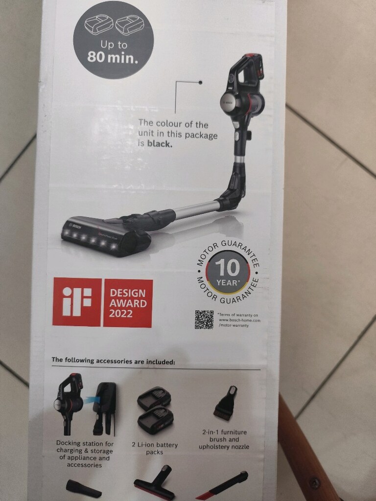 BOSCH BCS 712XXL ŞARJLI DİKEY SÜPÜRGE sıfır ambalajında garantili - 7