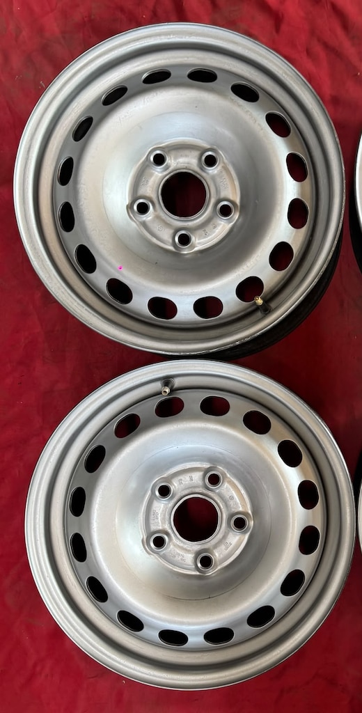 15 5X112 VOLKSWAGEN ORJİNAL CADDY PASSAT GOLF JETTA DEMİR JANT - 3