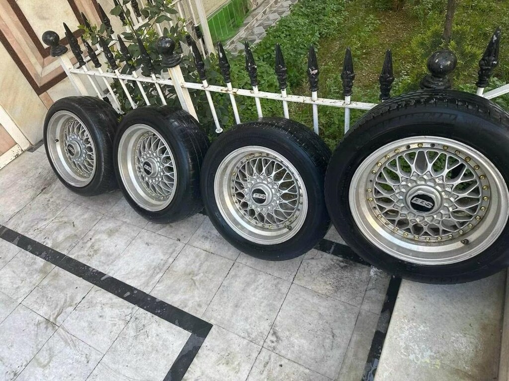 BBS RS 2 ÇELİKJANT lastik1.adt 1.Adt Michelin petlas 215.55.16 - 7
