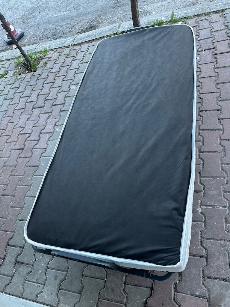 KATLANABİLİR YATAK ÇELİK GÖVDE+ YATAK DAHİL - 2