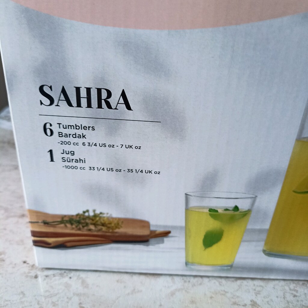 Sürahi ve Su bardağı Takımı - 2