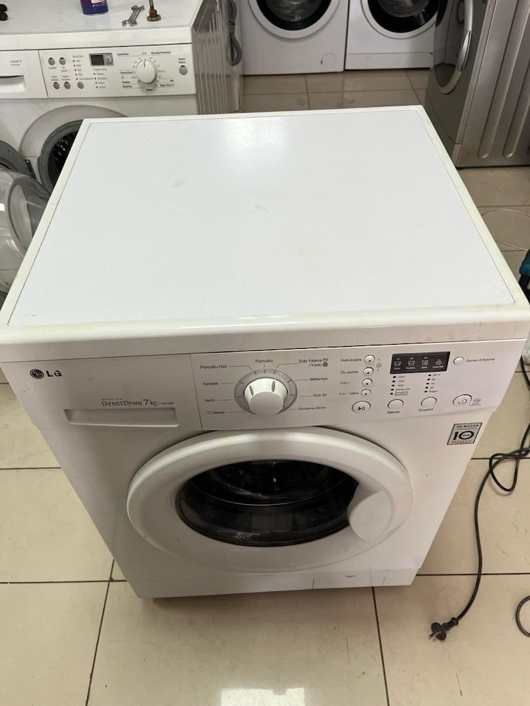 lg 7 kg sessiz yeni bakımlı çamaşır makinası - 6