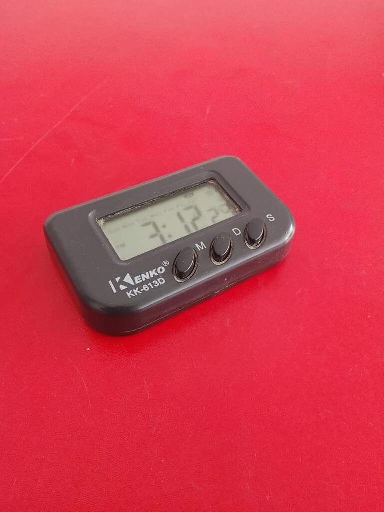 Kenko KK-613D Dijital Araç / Masa Saati - Çalışır Durumda - 4
