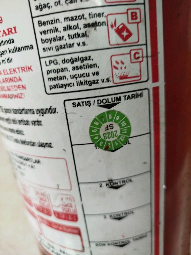 yangın tüpü - 3