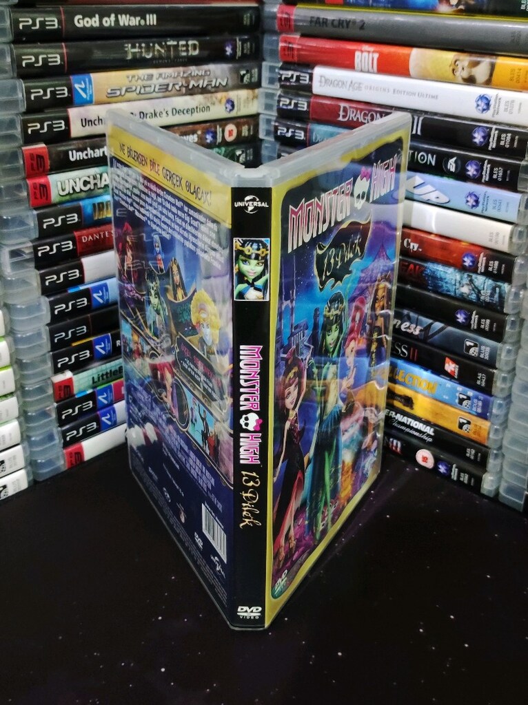 Monster High 13 Dilek Dvd Film - 5