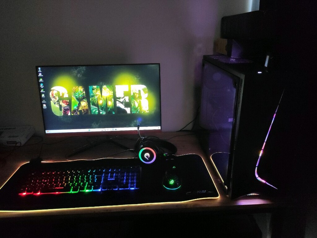 FULL SET 144 HZ GAMİNG BİLGİSAYAR SETİ HER ŞEY DAHİL EFSANE BİLGİSAYAR - 7