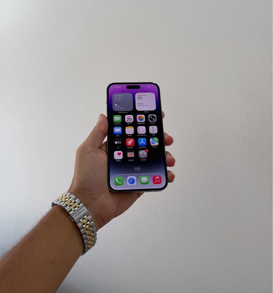 IPHONE 14 PRO MAX 128 GB KAYITLI KOZMETİK 10/10 pil 77 - 2