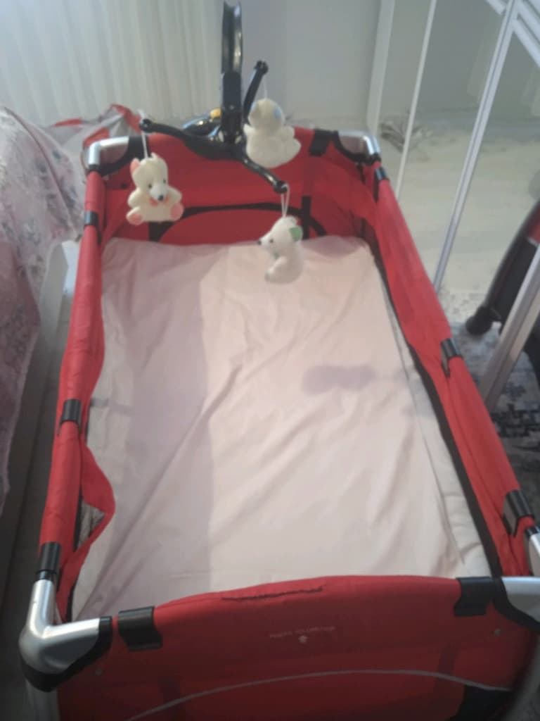 öğretmenden park yatak sallanır beşik - 6