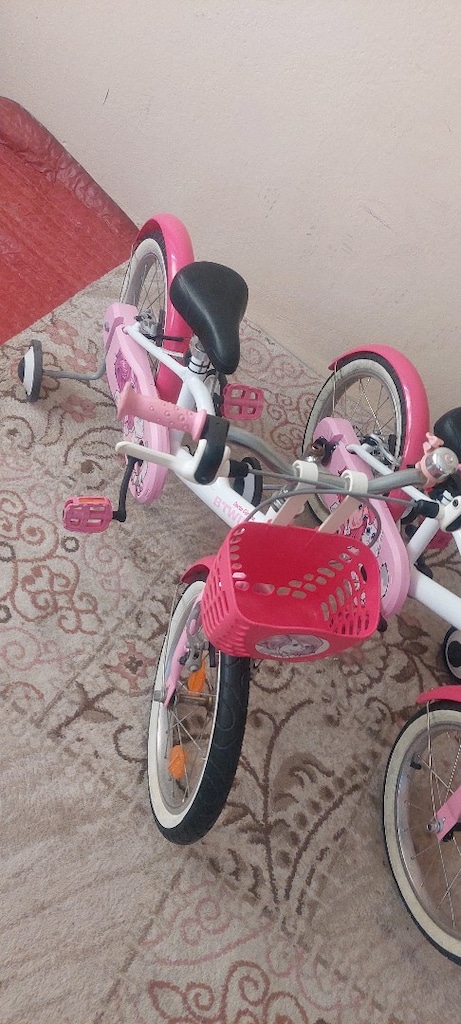 3 ADET 16 JANT KIZ ÇOCUK BISIKLETI BTWIN - 4