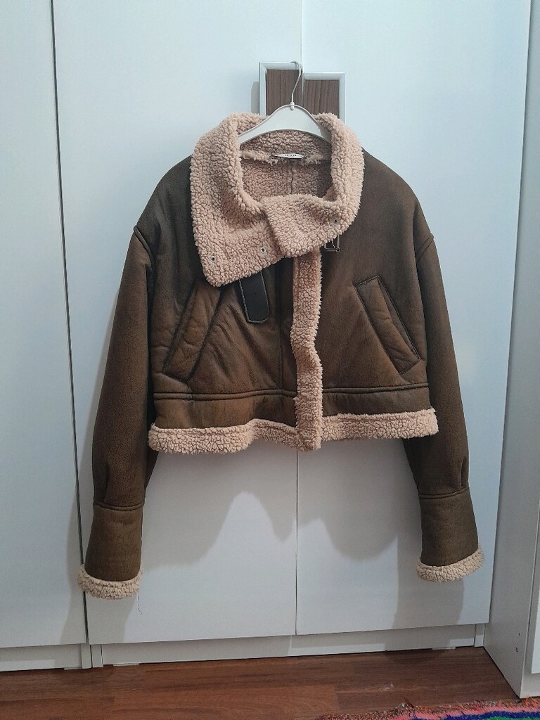peluş mont - 2