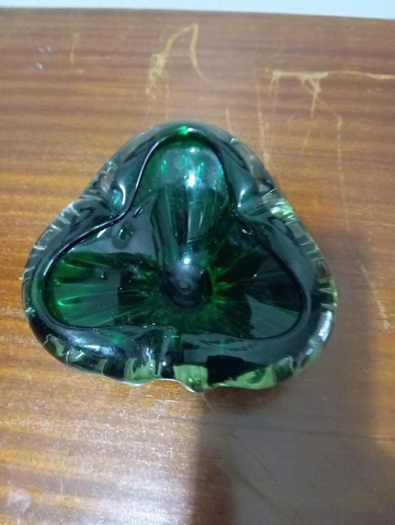 Murano ağır ve etli cam kül tablası - 2