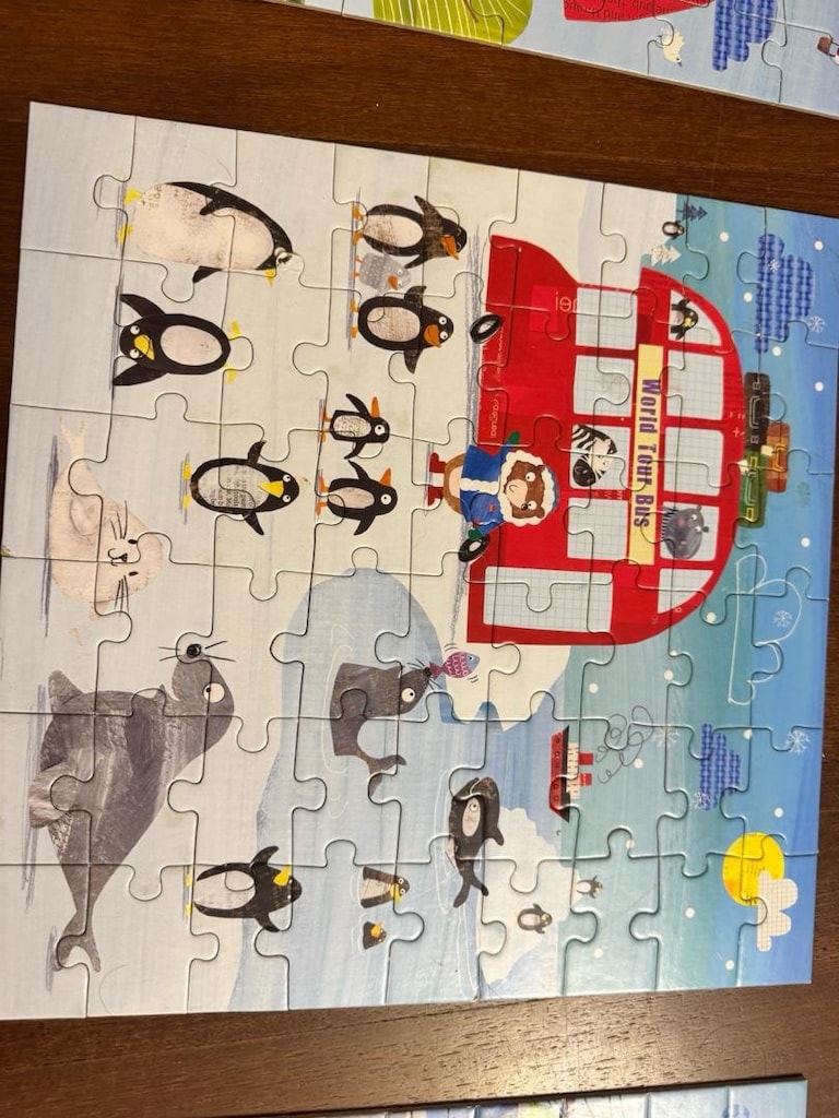 world tour bus- puzzle 10 adet - 6