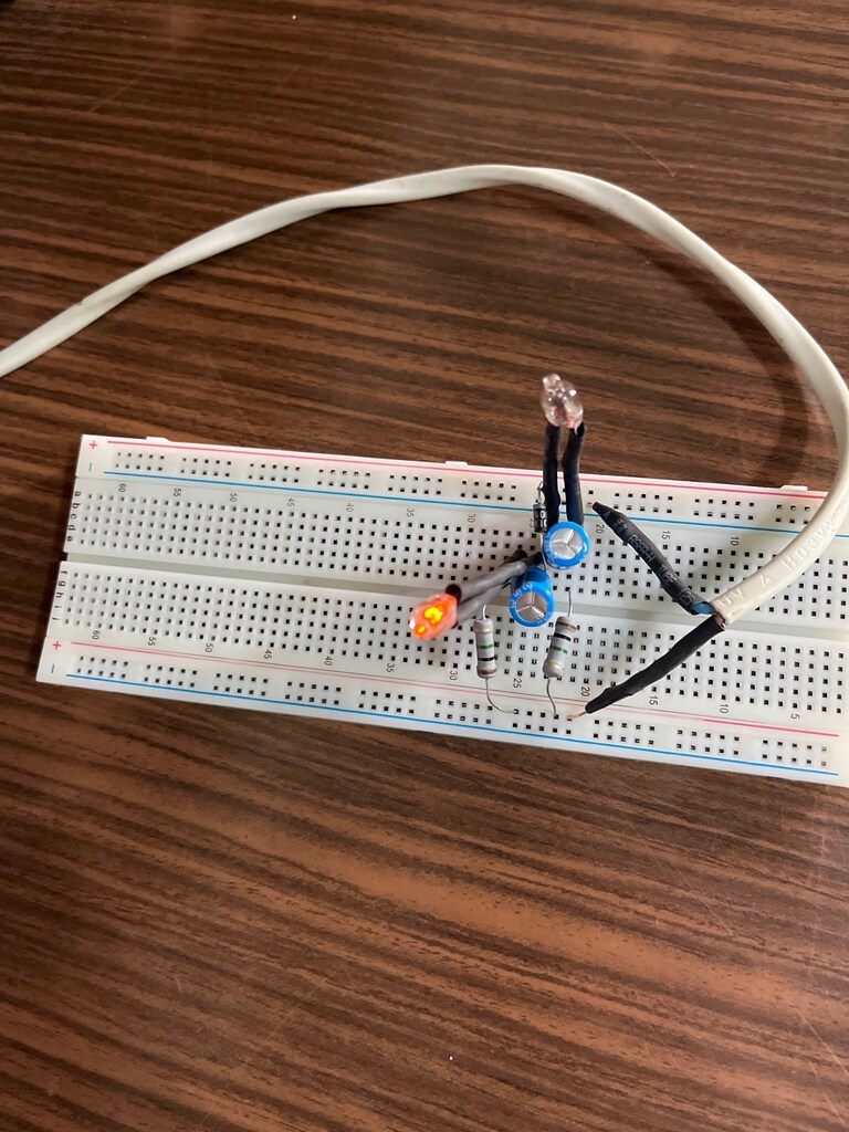 Neon Lamba Flaşör Devresi Eğitim Seti - 3