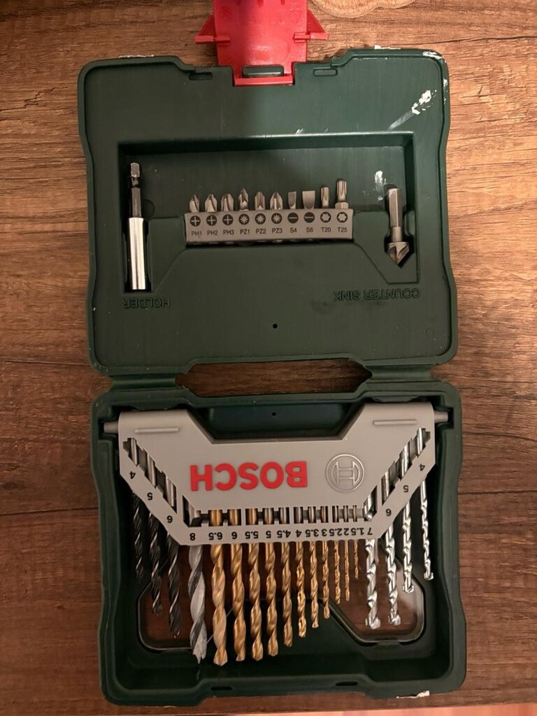 BOSCH EasyImpact 550 Serisi Matkap ve XLine 30 Serisi Uç Takımı - 8