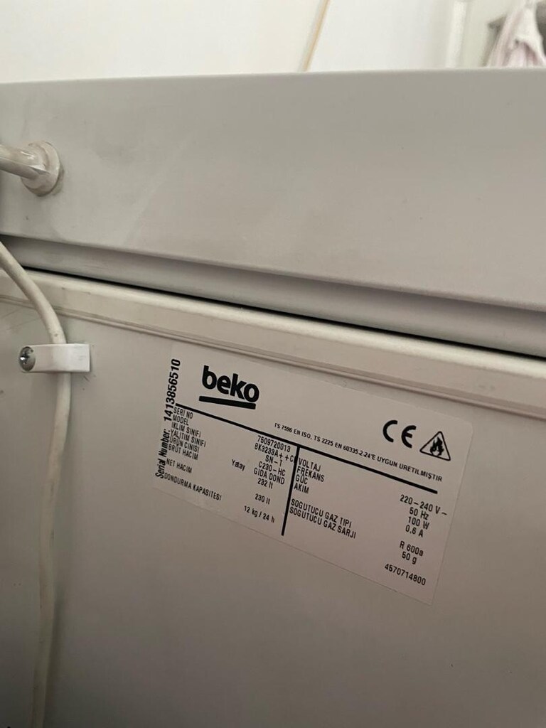 Beko 230 lt Derin Dondurucu - 6