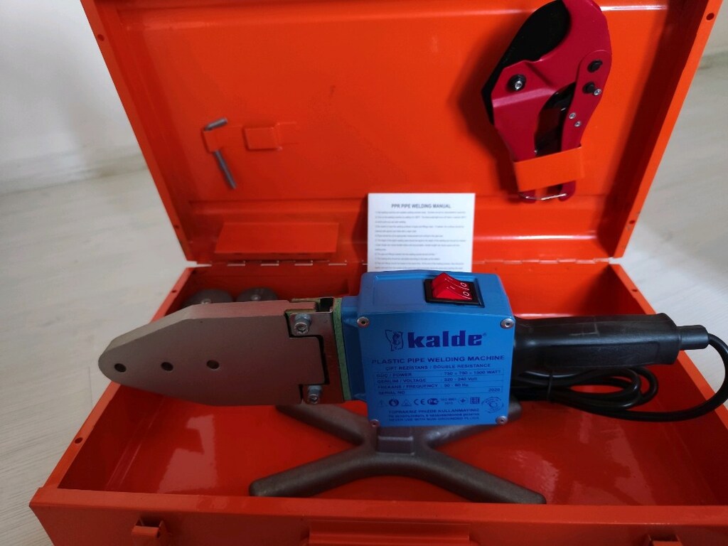 SIFIR...ORJİNAL...KALDE 1500W PPRC BORU KAYNAK MAKİNESİ...KAÇMAZZ - 8