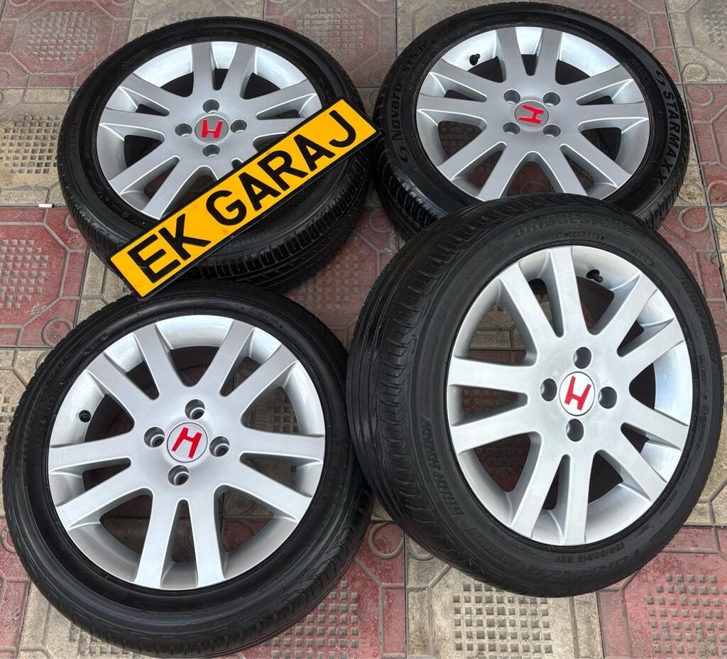 15 inç sıfır vtec 2 jant lastik 4*100 takas olur - 5