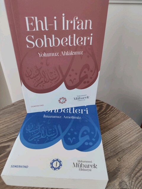 ehli İrfan sohbetleri iki ciltten oluşur Sıfır ürün