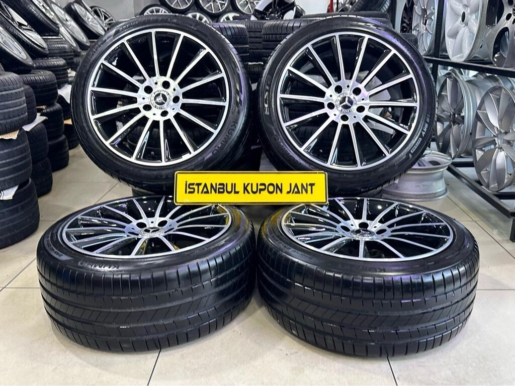 18 İNÇ SIFIR ! MAYBACH JANT LASTİK TAKIMI 1AYLIK 5x112 MERCEDES 2026 - 8